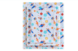 Space Mission 4-Pc. Full Sheet Set - £19.36 GBP