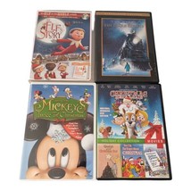 Childrens Christmas DVD Lot x 4 Elf Story Polar Express Mickey Twice Upon A Xmas - £15.52 GBP