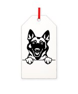 BELGIAN MALINOIS Gift Tag Ornament - $21.00