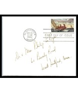 1962 US FDC Cover - Gloucester, Massachusetts to West Hartford, CT, SC#1... - $2.96