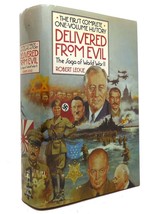 Robert Leckie Delivered From Evil The Saga Of World War Two 1st Edition 1st Prin - £50.69 GBP