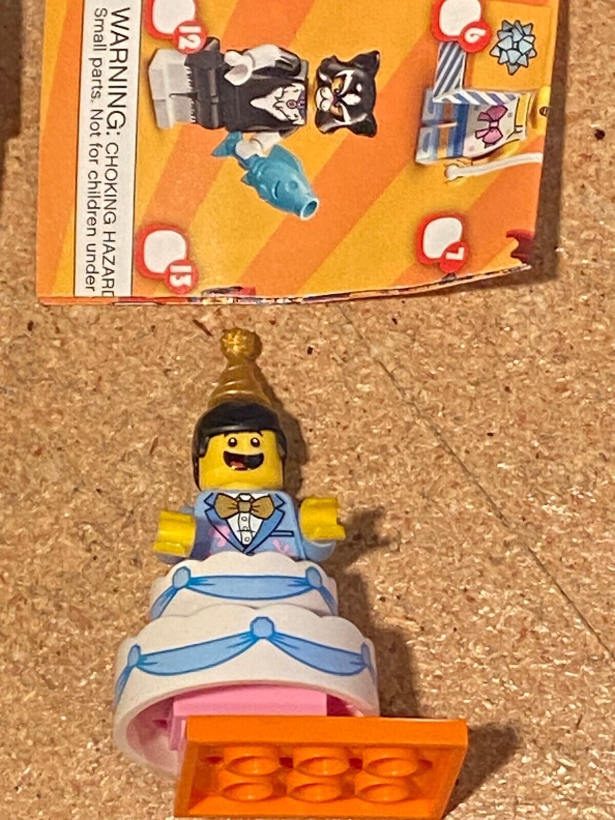 Lego Minifigure Series 18 Cake Guy *Opened/New* DTC - $12.99