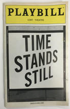 TIME STANDS STILL PLAYBILL 2010 CORT THEATRE LAURA LINNEY CHRISTINA RICCI - $36.26