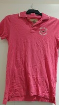 Mens Tops Hollister Size S Cotton Pink Polo - £14.15 GBP