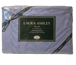Laura Ashley 200 Thread count Blue Twin Fitted Sheet New - $39.54 CAD