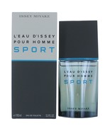 L&#39;eau D&#39;Issey Pour Homme Sport by Issey Miyake, 3.3 oz Eau De Toilette S... - £53.74 GBP