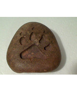 4 1/2&quot; Large &quot;Talistone&quot; Spiritual Inscribed Stone - Bear Claw With &quot;Sol... - $25.00