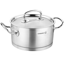 Korkmaz Proline Professional Series 1.5 Liter Stainless Steel Low Casser... - £93.33 GBP