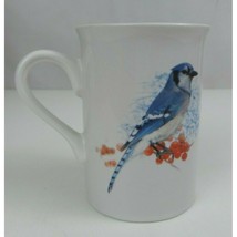 Bay Island Ceramic Coffee Cup Mug With Beautiful Bluejay Design - £11.62 GBP