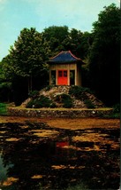 Buddha Temple Chinese Gardens Avery Island Louisiana LA  UNP Chrome Postcard E11 - £3.08 GBP