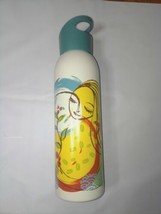 Starbucks Coffee 2008 Stainless Flower Woman 24 oz Water Cold Beverage Bottle - $10.32