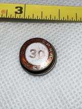 Chicago Milwaukee St Paul &amp; Pacific Rail Road 30 year pin tie tack badge... - $59.99