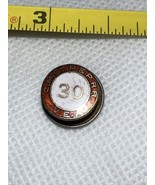 Chicago Milwaukee St Paul &amp; Pacific Rail Road 30 year pin tie tack badge... - €51,85 EUR