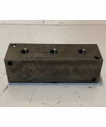 Daman Hydraulic Manifold Block 0212 DH1800304P 5-1/2&quot; x 1-11/16&quot; 11mm To... - $94.99