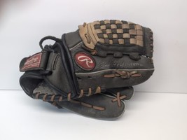 Rawlings PP224 11” Derek Jeter Youth Baseball Gold Glove Mitt Black Leat... - $14.01