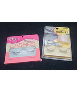 Vtg Eyelashes Salon Perfect Black Andrea Modlash Hand Trimmed Real Hair NEW - $32.89 CAD