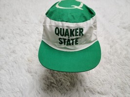 Vintage 1980s Quaker State Oil Painters Hat Cap The Big Q Deadstock Unus... - £9.73 GBP