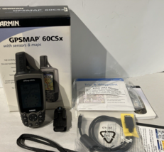 GARMIN GPSMAP 60CSx BUNDLE TESTED w Software &amp; Cable GREAT SHAPE - $167.31