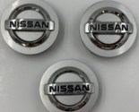Nissan Rim Wheel Center Cap Set Chrome OEM H01B34031 - £35.03 GBP