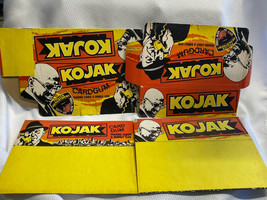 1975 Kojak Gum Trading Cards 5 Empty Boxes Displays Telly Savalas *NO CARDS* - £31.81 GBP