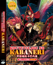 Koutetsujou No Kabaneri VOL.1-12 End + Movie Anime Dvd English Dubbed Region All - £34.36 GBP