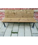 Outdoor Garden Bench Sofa Scaffold Board Reclaimed | THE SHEMMETT - $707.10 CAD