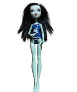 Monster High Frankie Stein Doll Blue Bathing Suit 2017 ~ Swim Goth - £15.48 GBP