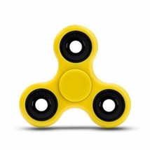 NEW Fidgetly 5032 Fidget Spinner Toy YELLOW BLACK Stress Reducer Increase Focus - £5.13 GBP