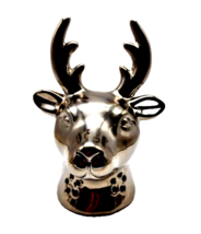 Reindeer Head Potpourri Holder Silver - $22.76
