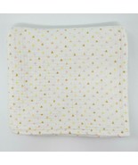 Swaddle Designs White w Triangles Blanket Cotton Soft Muslin Security B79 - $190.20 MXN