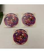 Vintage Lisa Frank Christmas Winter Teddy Bear Sticker Sheet 80s Holiday - $357.32 MXN