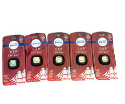 Lot of 5 Febreze Auto Vent Clip Air Freshener with Old Spice 0.07 oz. BENT PACK - £23.76 GBP