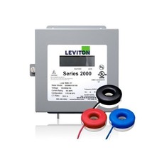 Leviton 2K208-1SW Series 2000 120/208 3P4W 100A Indoor Kit with 3 Solid Core CTs - £287.70 GBP
