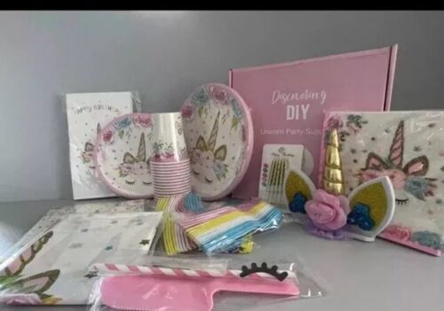 Unicorn Party Supplies  Discovering DIY - $24.63