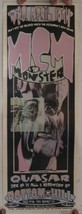 MCM And The Monster Poster Bottom Of Hill April 10 &amp; - £70.52 GBP