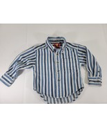 Vintage 2T Boys Neighborhood Kids Club Button Down Long Sleeve Striped b... - $361.56 MXN