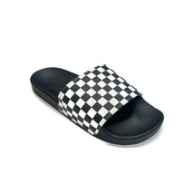 VANS La Costa Slide On Sandal Mens Size 9 Shower Slide Black White Checkerboard - £33.86 GBP