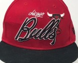 Chicago Bulls Red Snapback 9Fifty New Era NBA Hardwood Classics Windy Ci... - $29.65