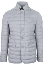 Herno Men&#39;s Gray Light Weight Down Jacket Coat Size US 48 EU 58 - £365.11 GBP