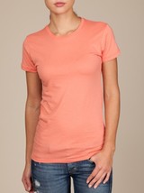 Alternative Women&#39;s Short Sleeve Crew Neck Basic Tee-Shirt Orange variet... - £8.50 GBP