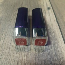 SET OF 2-Rimmel London Moisture Renew Lipstick, Mayfair Red Lady 510, New - $11.57
