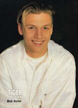 Nick Carter - 'N Sync - Backstreet Boys 11" x 8" Teen Mag Pinup Mini Pos... - $6.94