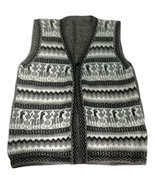 Alpakaandmore Unisex Peruvian Traditional Alpaca Wool Vest (Large Men, B... - £65.52 GBP