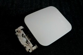 14-2015 infiniti q50 3.7l gasoline fuel tank filler door lid cover silve... - $42.87