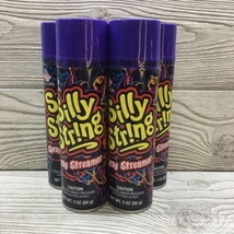 Silly String 5 3oz Cans Original Light Blue Purple See Pics Fast Shippin... - £7.77 GBP