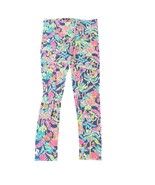 Lilly Pulitzer Girls Floral Print Leggings Size L 8-10 Stretchy &amp; Comfor... - €23,06 EUR