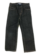 Old Navy Kids Straight Fit Jeans With Draw String Dark Blue Size XS (5) Unisex - £5.28 GBP