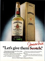 1981 Jameson Irish Whiskey Christmas Presentation Box Vintage Print Ad Wall Art - £8.45 GBP