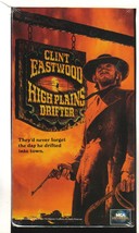 HIGH PLAINS DRIFTER (vhs) *NEW* Clint Eastwood&#39;s bizarre supernatural western - £6.24 GBP
