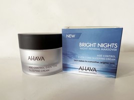 Ahava Night  Age Control Even Tone Sleeping Cream 1.7oz Boxed - $65.01